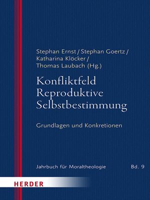 cover image of Konfliktfeld Reproduktive Selbstbestimmung